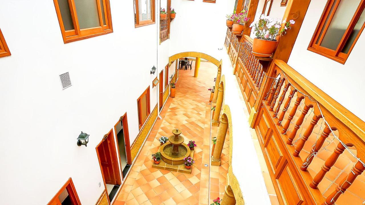 Hospederia Villa De Los Saenz Вилья-де-Лейва Экстерьер фото